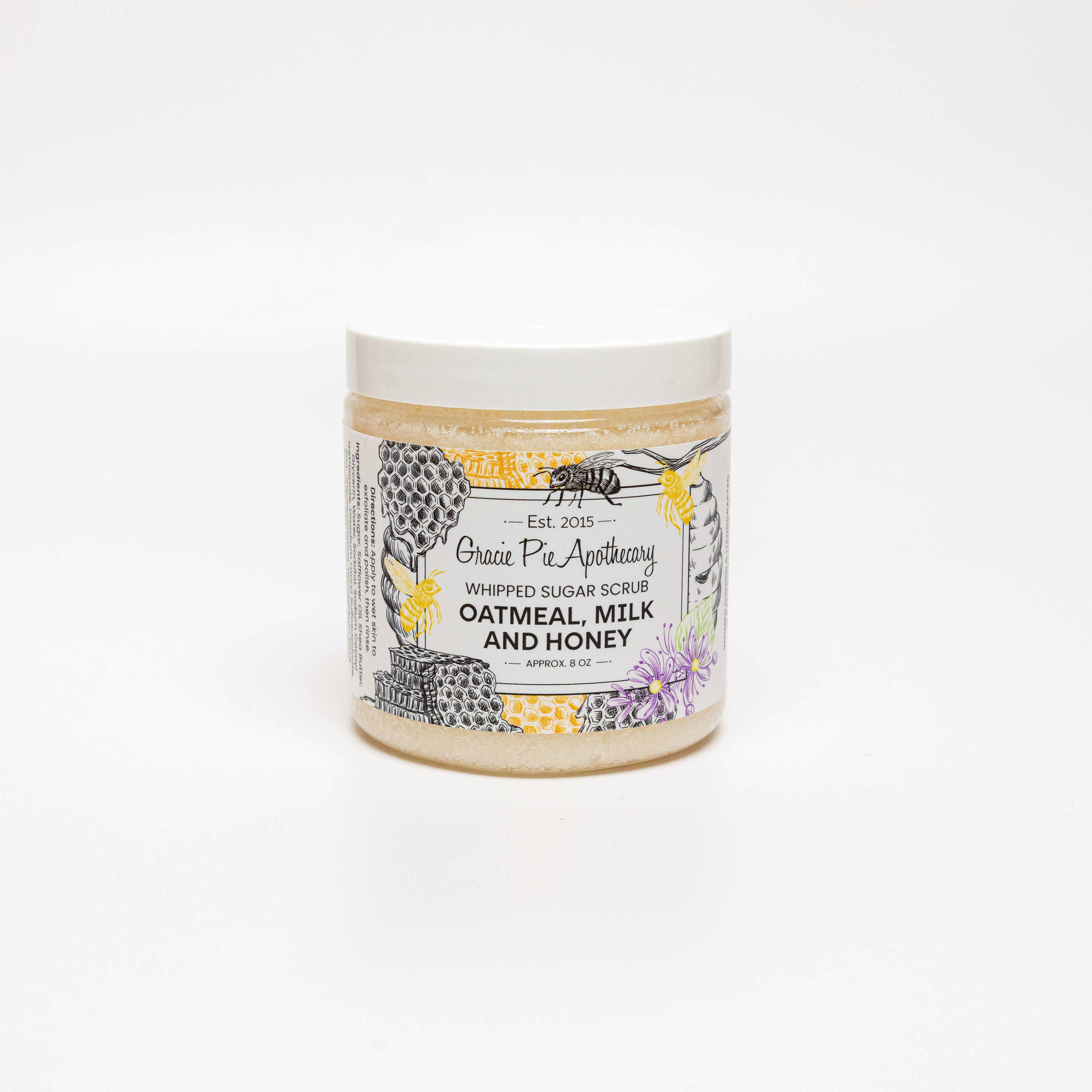 Oatmeal, Milk and Honey Sugar Scrub