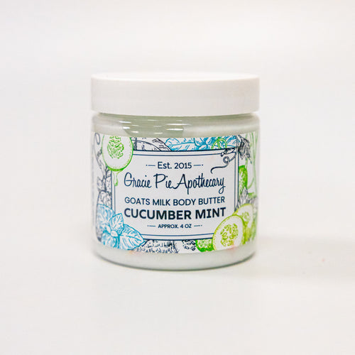 Cucumber Mint Goats Milk Body Butter