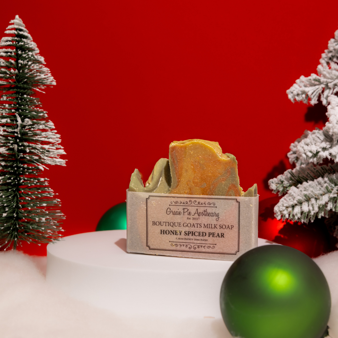 Honey Spiced Pear Goats Milk Soap