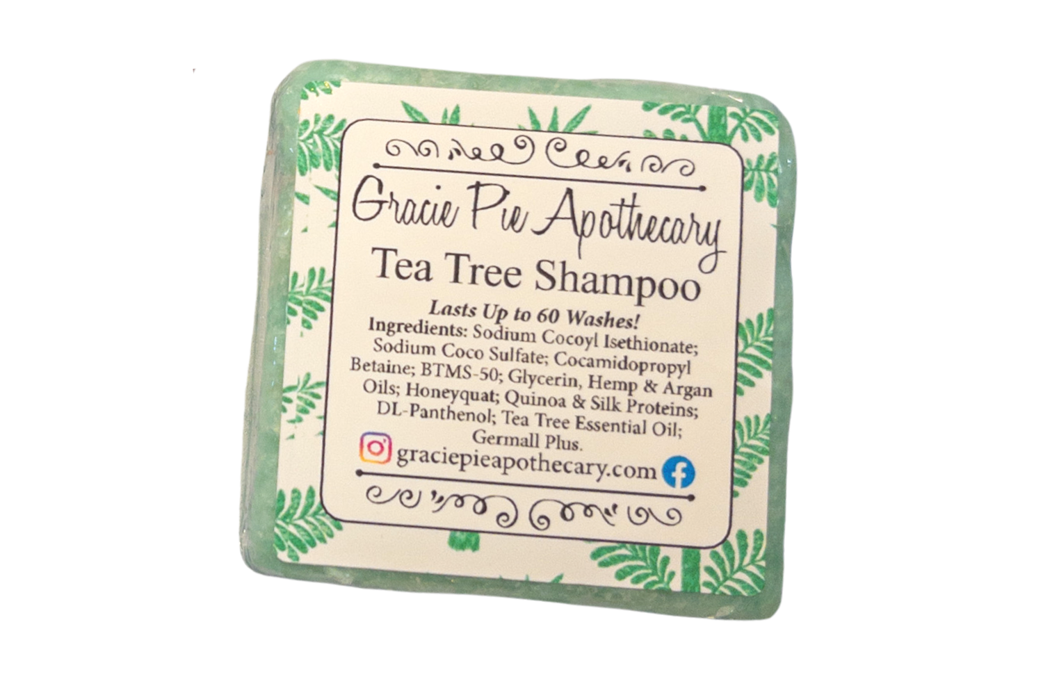 Hydrating Shampoo Bar in Tea Tree