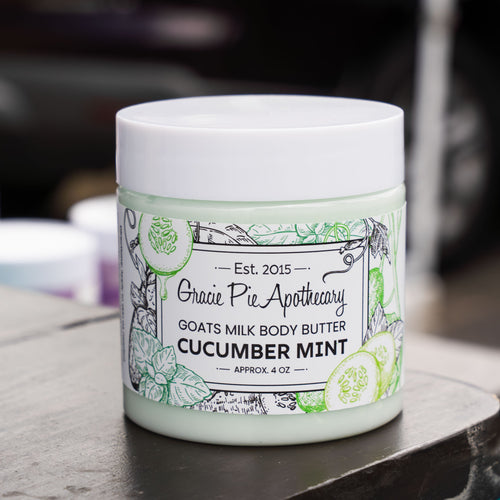 Cucumber Mint Goats Milk Body Butter