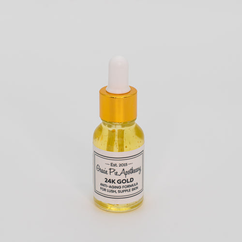 24k Gold Primer and Serum with Rosehip Oil and Ylang Ylang
