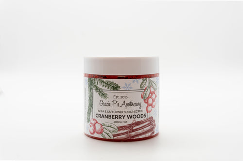 Cranberry Woods Shea and Safflower Sugar Scrub NEW!