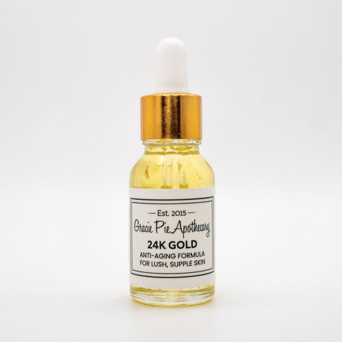 24k Gold Primer and Serum with Rosehip Oil and Ylang Ylang