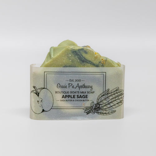 Apple Sage Goats Milk Soap