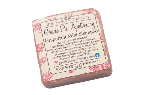 Hydrating Shampoo Bar in Grapefruit Mint