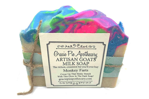 Monkey Farts Goats Milk Soap - Just for Kids!